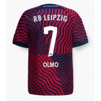 Maglie da calcio RB Leipzig Dani Olmo #7 Seconda Maglia 2023-24 Manica Corta